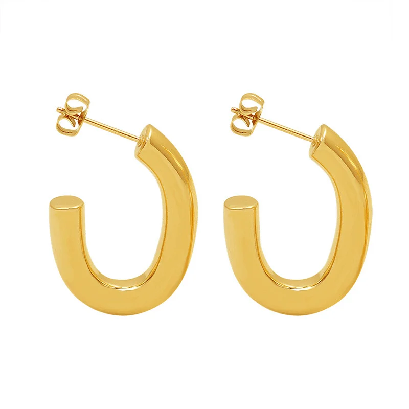 Stainless Steel Exaggerated Geometry U-shaped Earrings Irregular Women Do Not Fade For Women Accessories Jewellery Bijuteria
Stainless Steel Exaggerated Geometry U-shaped Earrings Irregular Women Do Not Fade For Women Accessories Jewellery Bijuteria