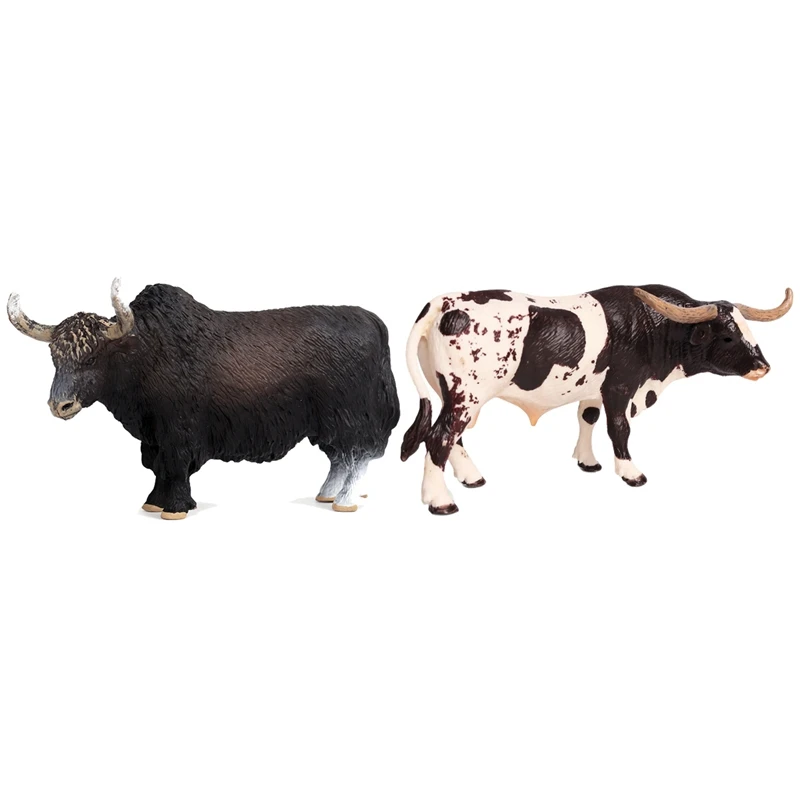 Plastic Texas Longhorn Bull Cattle Animals Action Figures & 14.5X3.5X8.5cm Classic Black Yak Animals Action Figures
Plastic Texas Longhorn Bull Cattle Animals Action Figures & 14.5X3.5X8.5cm Classic Black Yak Animals Action Figures