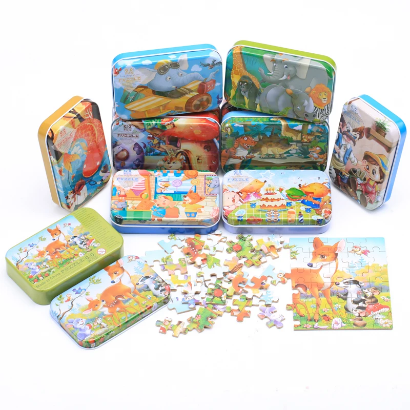 60pcs Wooden Puzzle Montessori Toys For Children Cartoon Animal Vehicle Wood Jigsaw Educational Learning Toy Baby Christmas Gift
60pcs Wooden Puzzle Montessori Toys For Children Cartoon Animal Vehicle Wood Jigsaw Educational Learning Toy Baby Christmas Gift
