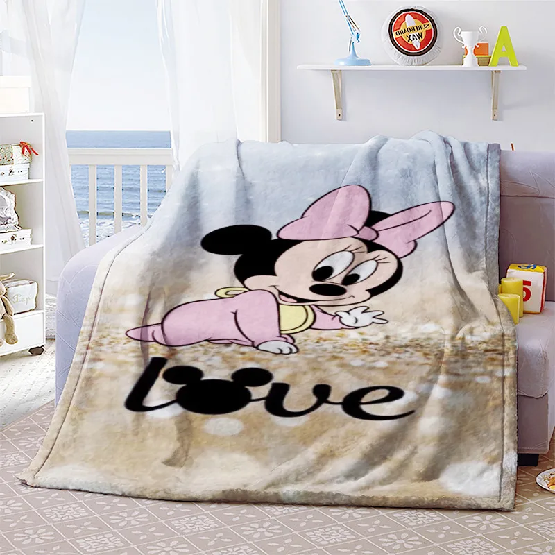 Disney Mickey Minnie Mouse Plush Blanket Warm Soft Flannel Thick Blankets Throw Sofa Bed Cover Twin Bedding for Boys Girls
Disney Mickey Minnie Mouse Plush Blanket Warm Soft Flannel Thick Blankets Throw Sofa Bed Cover Twin Bedding for Boys Girls
