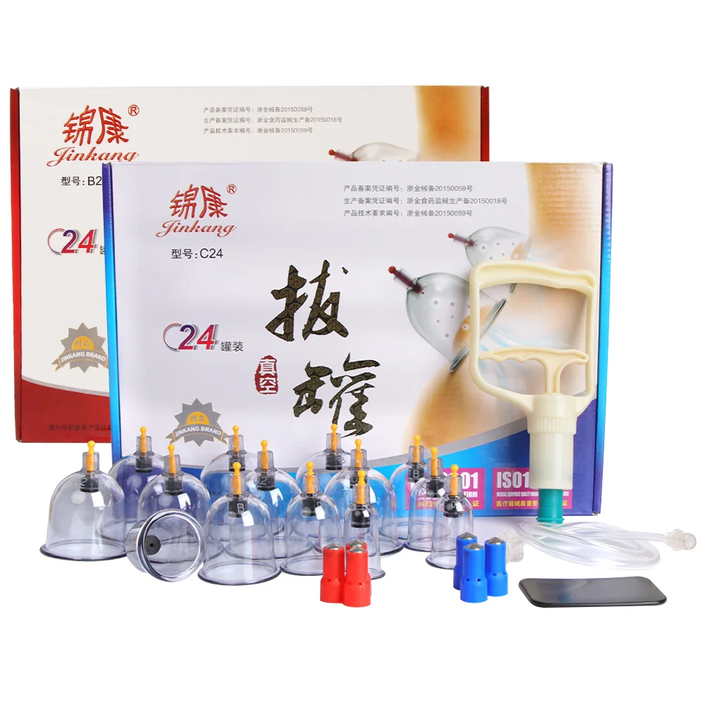 24/32 Cans Massage Body Cups Chinese Vacuum Cupping Kit Pull Out Vacuum Apparatus Therapy Relax Massagers Curve Suction Pumps
24/32 Cans Massage Body Cups Chinese Vacuum Cupping Kit Pull Out Vacuum Apparatus Therapy Relax Massagers Curve Suction Pumps