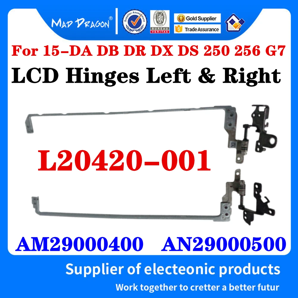 

L20420-001 AM29000400 AN29000500 For HP 15-DA 15-DB 15G-DR 15G-DX 15Q-DS TNP-C135 TNP-C136 Laptop LCD Hinges Left & Right Hinge