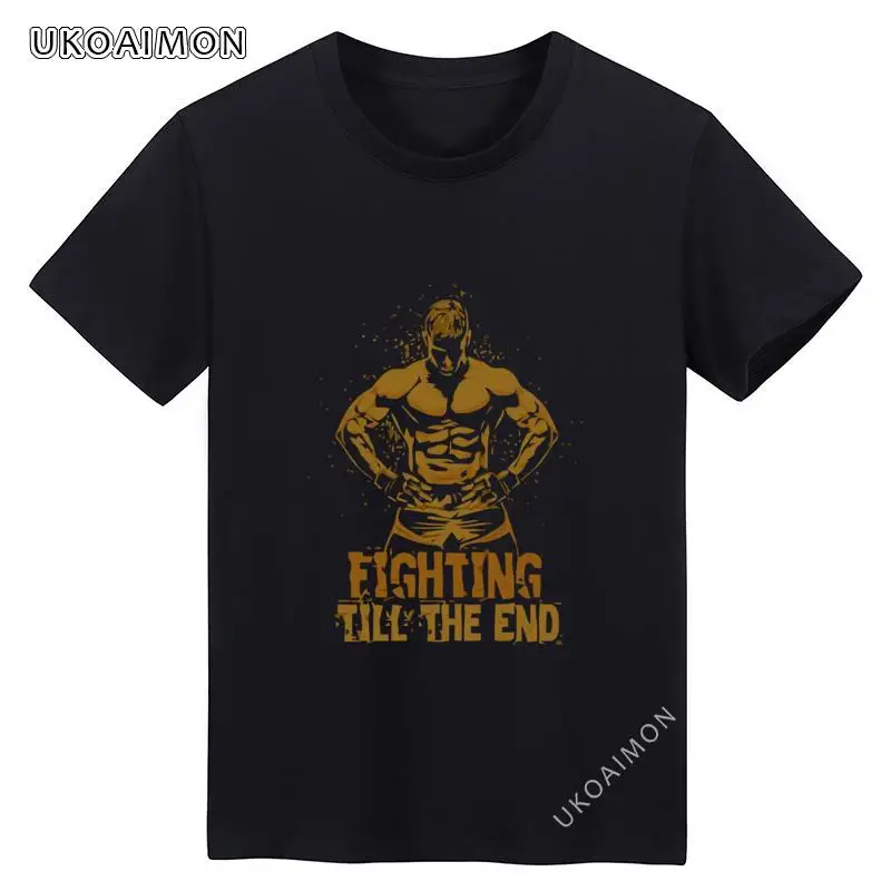 Fighter The End Funny Personalized T Shirt Fitted Printing Tees Plain Custom T-Shirts Simple Style Print TShirts For Men
Fighter The End Funny Personalized T Shirt Fitted Printing Tees Plain Custom T-Shirts Simple Style Print TShirts For Men