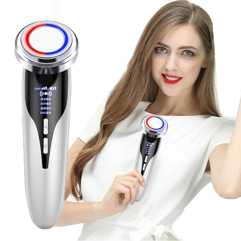 Facial Lifting Massager LED Photon Skin Rejuvenation Wrinkle Removal Beauty Machine High end RF lead-in instrumen
Facial Lifting Massager LED Photon Skin Rejuvenation Wrinkle Removal Beauty Machine High end RF lead-in instrumen
