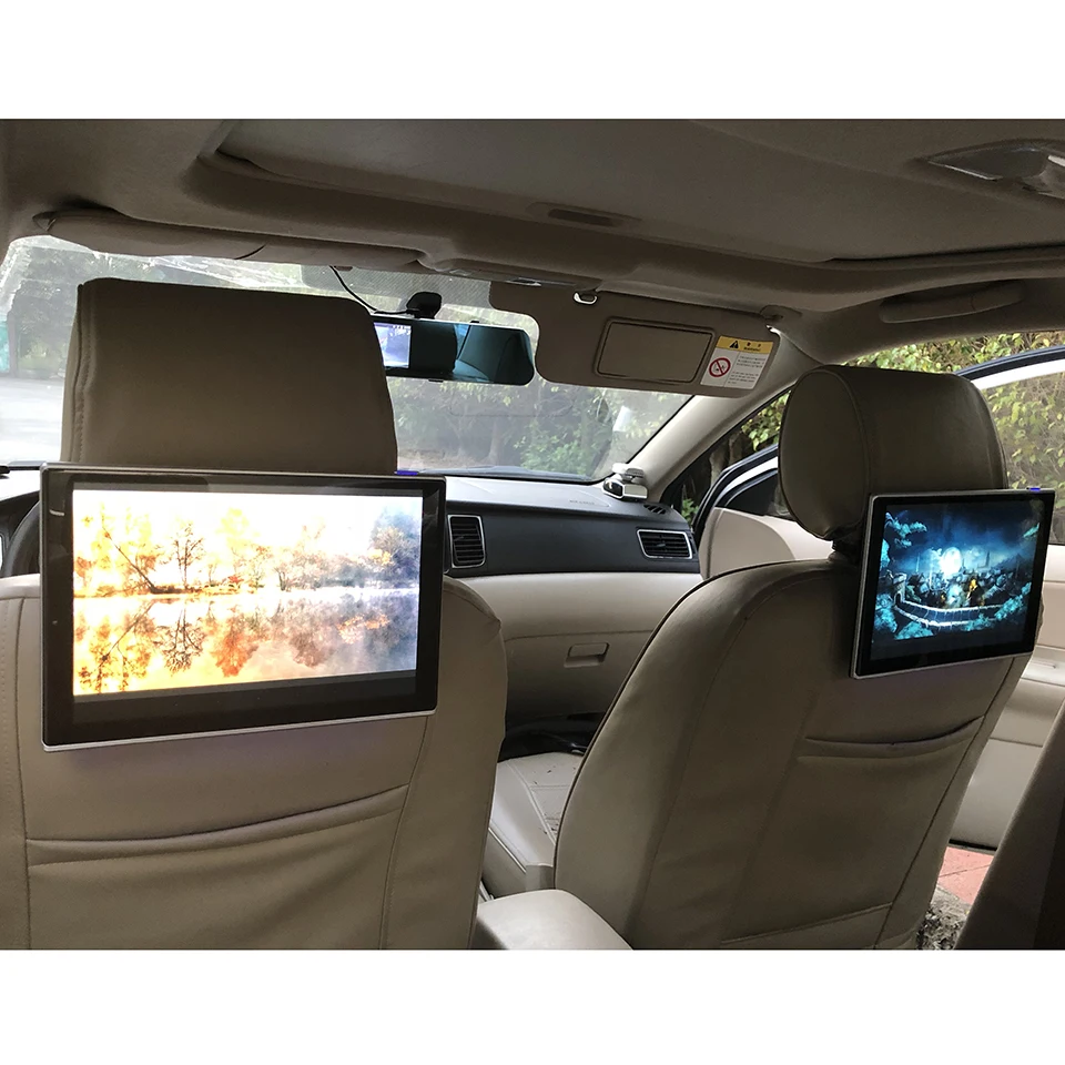 Car Screen 1920X1080 4K HD 1080P Android 9.0 Headrest Monitor With Wifi Bluetooth USB For Toyota Rear Seat Entertainment System
Car Screen 1920X1080 4K HD 1080P Android 9.0 Headrest Monitor With Wifi Bluetooth USB For Toyota Rear Seat Entertainment System
