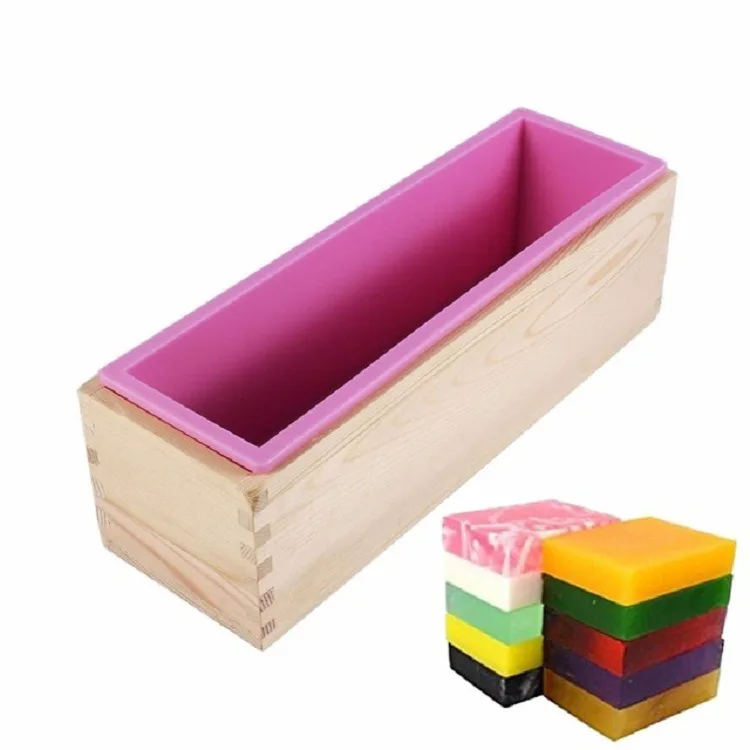 1200g Rectangle Bloom Soap Molds Wooden Box With Lid Large Capacity Silicone Loaf Mould Soap Craft Making Handicrafts Soap Hand
1200g Rectangle Bloom Soap Molds Wooden Box With Lid Large Capacity Silicone Loaf Mould Soap Craft Making Handicrafts Soap Hand
