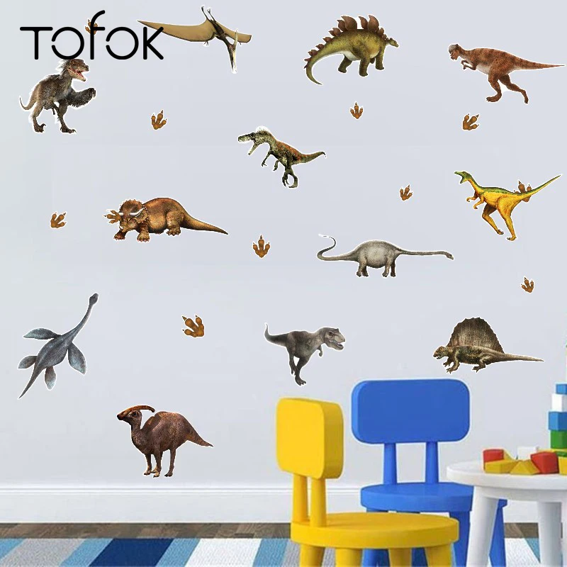 Tofok Jurassic Dinosaur DIY Wall Sticker Lovely Baby Kids Room Parlor Door Background Decoration Home Office Nursery Wallpaper
Tofok Jurassic Dinosaur DIY Wall Sticker Lovely Baby Kids Room Parlor Door Background Decoration Home Office Nursery Wallpaper