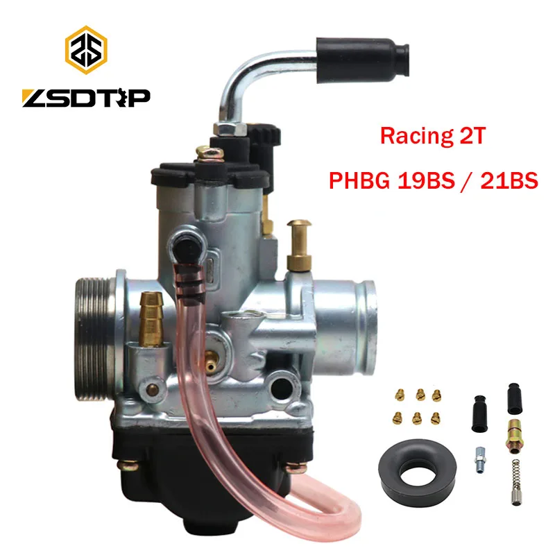 ZSDTRP 19 мм 21 карбюратор для Dellorto PHBG 19BS 21BS Racing 2T YQ50 область 51 Ark 50 LC | Автомобили и