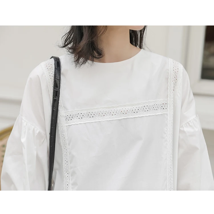 Casual Round Neck Bubble Sleeve Dress Women Chic Hook Flower Hollow White Mini Dress Summer Holiday Short Dresses
Casual Round Neck Bubble Sleeve Dress Women Chic Hook Flower Hollow White Mini Dress Summer Holiday Short Dresses