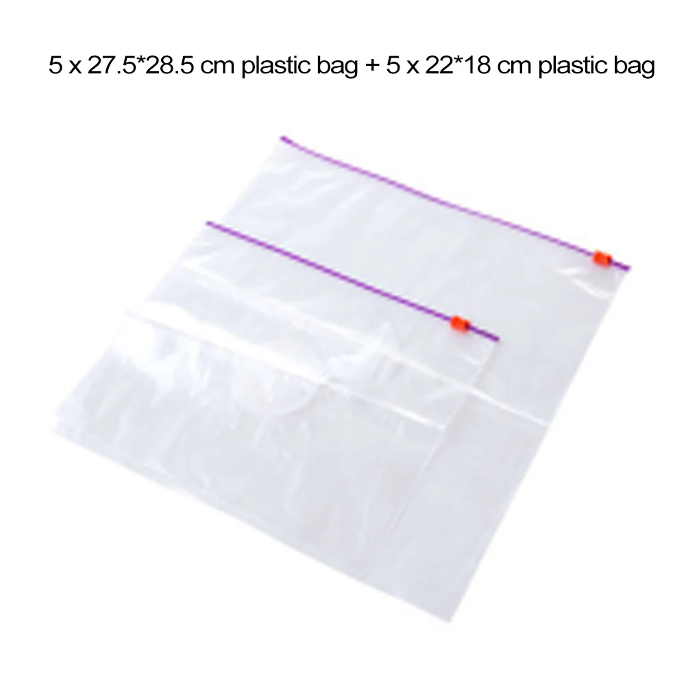 10pcs Large/small Fresh Kitchen Accessories Seald Zipper Type Heating Storage Bag Reusable Freezing Food
10pcs Large/small Fresh Kitchen Accessories Seald Zipper Type Heating Storage Bag Reusable Freezing Food