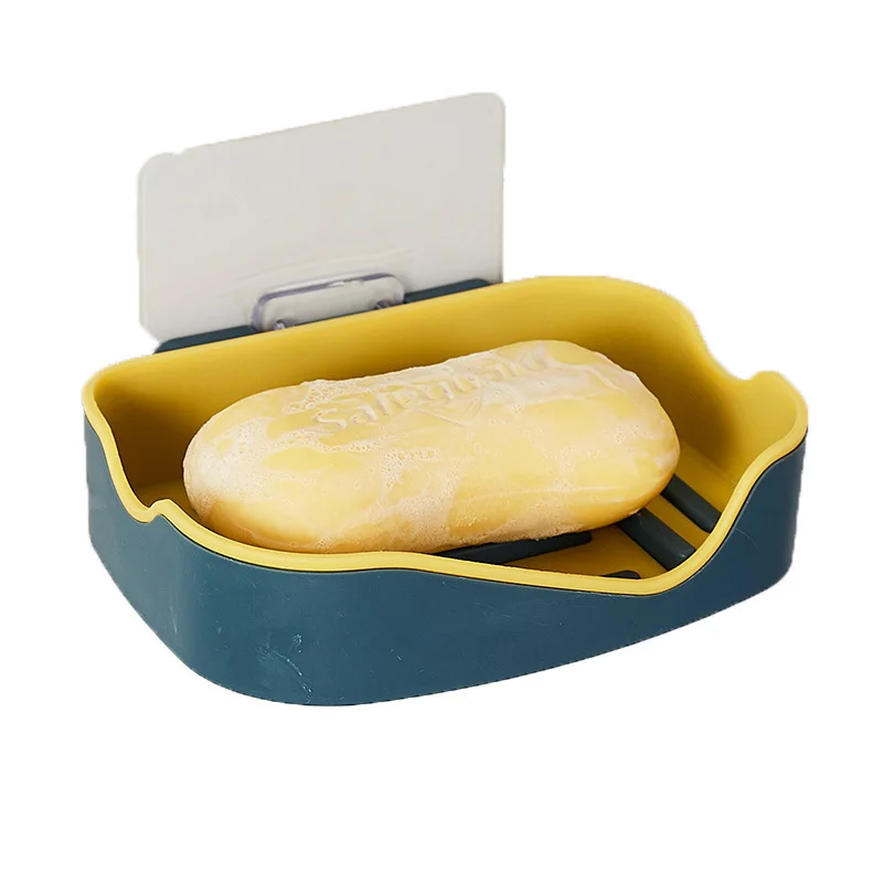Soap Rack Wall Mounted Soap Holdershower Soap Sponge Dish Bathroom AccessoriesSelf Adhesive Box Storage estante de jabon bano
Soap Rack Wall Mounted Soap Holdershower Soap Sponge Dish Bathroom AccessoriesSelf Adhesive Box Storage estante de jabon bano