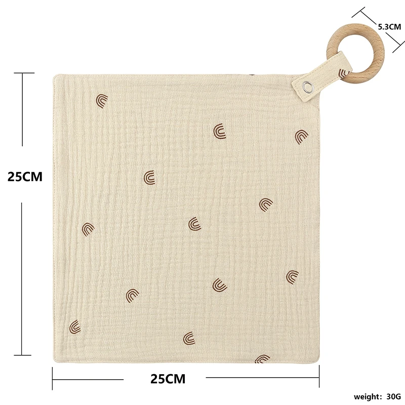 Solid Color Baby Saliva Towel Soothing Towel Security Blanket Newborns Soft Sleeping Toy Wooden ring Baby Towel Baby Shower Gift
Solid Color Baby Saliva Towel Soothing Towel Security Blanket Newborns Soft Sleeping Toy Wooden ring Baby Towel Baby Shower Gift