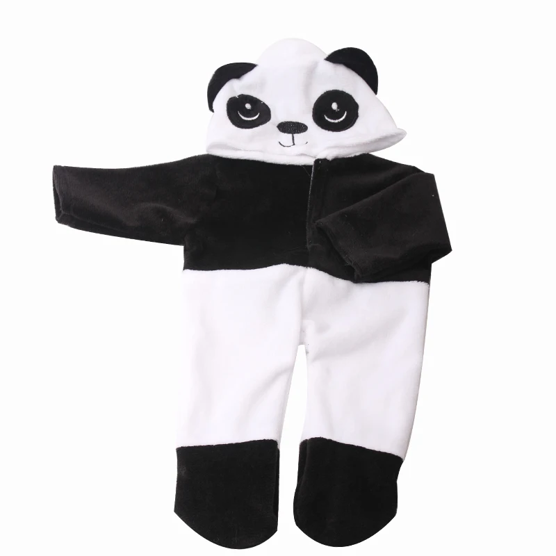 40-43 Cm Boy American Dolls Clothes Cute Panda Suit Newborn Baby Toys Dress Accessories Fit 18 Inch Girls Doll Gift f738
40-43 Cm Boy American Dolls Clothes Cute Panda Suit Newborn Baby Toys Dress Accessories Fit 18 Inch Girls Doll Gift f738