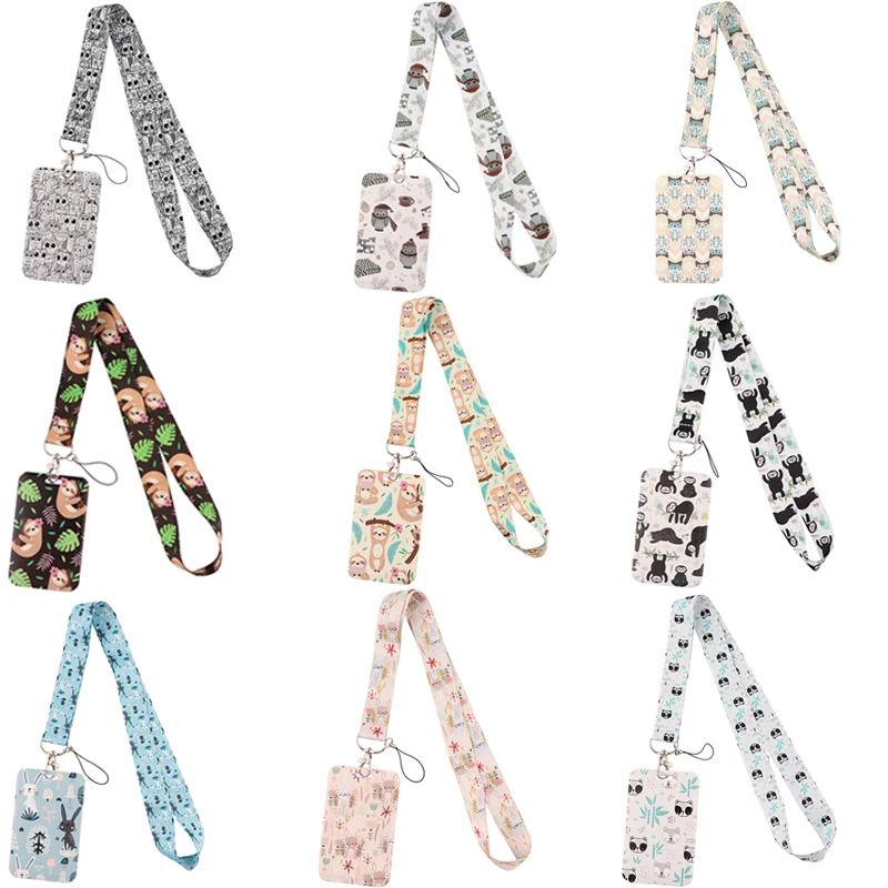 BH1567 Blinghero Cartoon Animal Work Card Holder With Lanyard Owl Sloth Rabbit Panda Credit Card Holder Identity With Neck Strap
BH1567 Blinghero Cartoon Animal Work Card Holder With Lanyard Owl Sloth Rabbit Panda Credit Card Holder Identity With Neck Strap