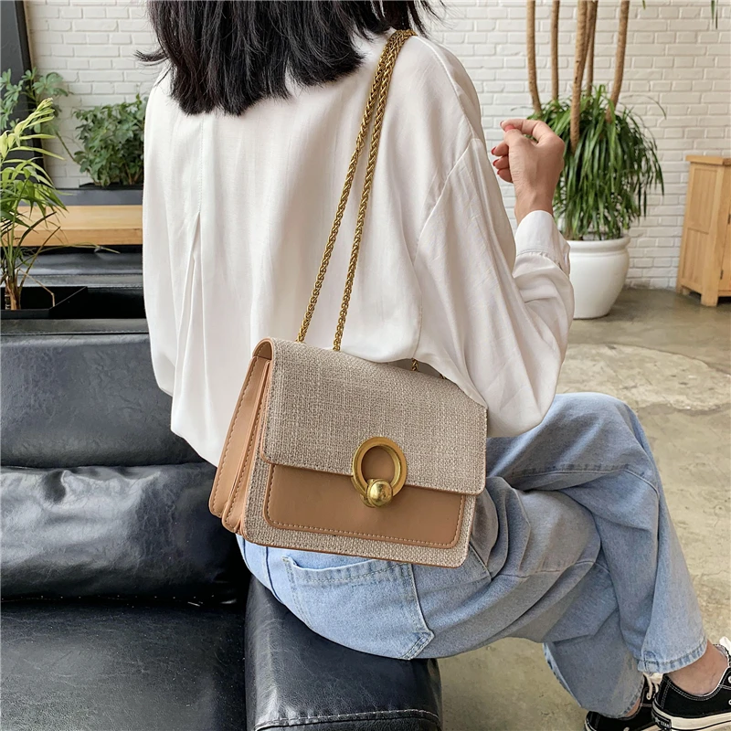 Fashion Bags for Women 2021 Linen Square Women's Chain Shoulder Messenger Bag Crossbody Bags for Women Purses and Handbags
Fashion Bags for Women 2021 Linen Square Women's Chain Shoulder Messenger Bag Crossbody Bags for Women Purses and Handbags