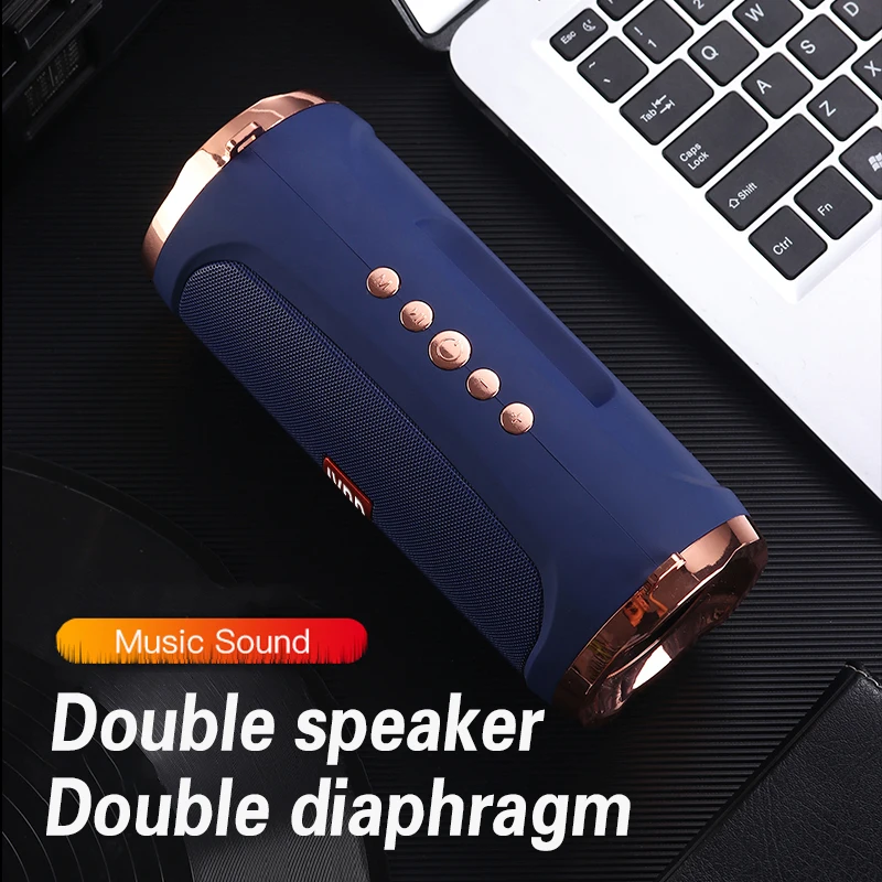 Bluetooth Speaker Portable Outdoor Wireless Speakers Subwoofer 10 Hours Playtime Support handsfree/TF Card/USB/AUX Birthday Gift
Bluetooth Speaker Portable Outdoor Wireless Speakers Subwoofer 10 Hours Playtime Support handsfree/TF Card/USB/AUX Birthday Gift