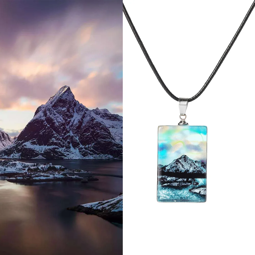 Vintage Black Punk Necklace for Man Women Square Rope Chain Mountain Necklace Handmade Couple Party Jewelry Gift Dropshipping
Vintage Black Punk Necklace for Man Women Square Rope Chain Mountain Necklace Handmade Couple Party Jewelry Gift Dropshipping