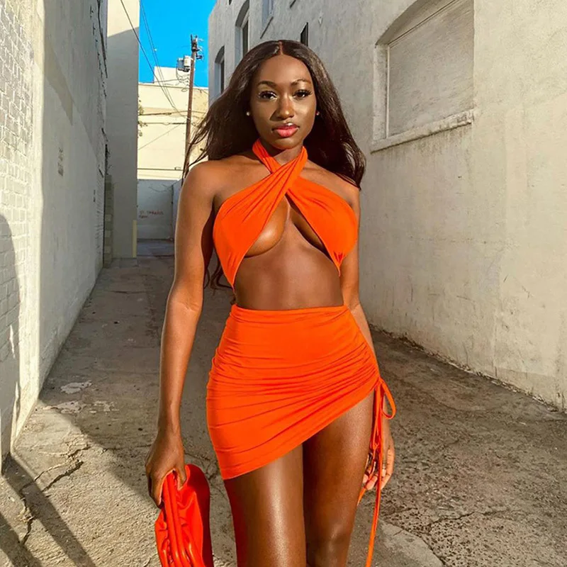 summer women's dress 2021 sleeveless sexy halter mini dress women bodycon sundress hollow out streetwear party club wear solid
summer women's dress 2021 sleeveless sexy halter mini dress women bodycon sundress hollow out streetwear party club wear solid