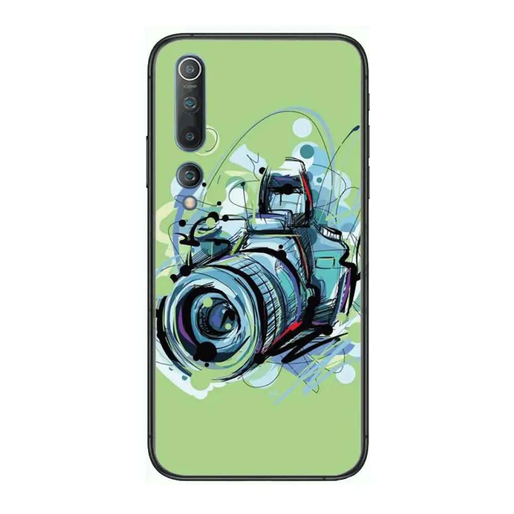 Camera photo Style Phone Case For xiaomi mi11 5g 10 liti Ultra 9Pro SE 3 8 Note Anime Black Cover Silicone Back Pretty tpu
Camera photo Style Phone Case For xiaomi mi11 5g 10 liti Ultra 9Pro SE 3 8 Note Anime Black Cover Silicone Back Pretty tpu