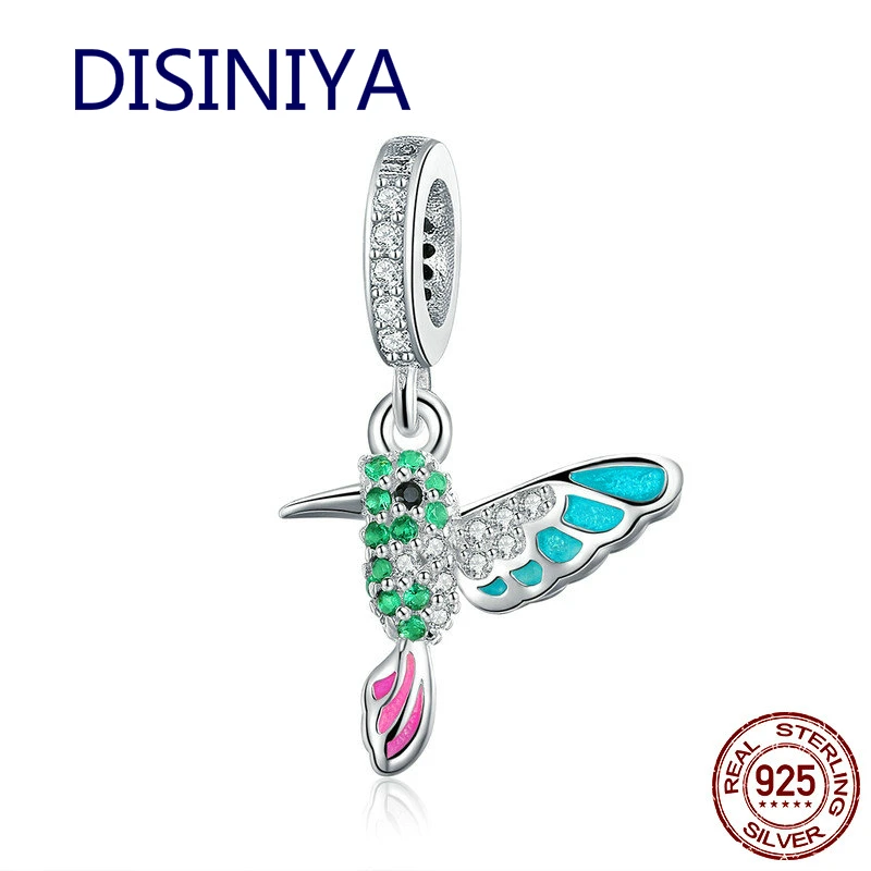 925 Sterling Silver Green Warbler Pendant Colorful CZ Bird Animal Charms Fit Charm Bracelets Bangles DIY Jewelry ZSCC36991
925 Sterling Silver Green Warbler Pendant Colorful CZ Bird Animal Charms Fit Charm Bracelets Bangles DIY Jewelry ZSCC36991
