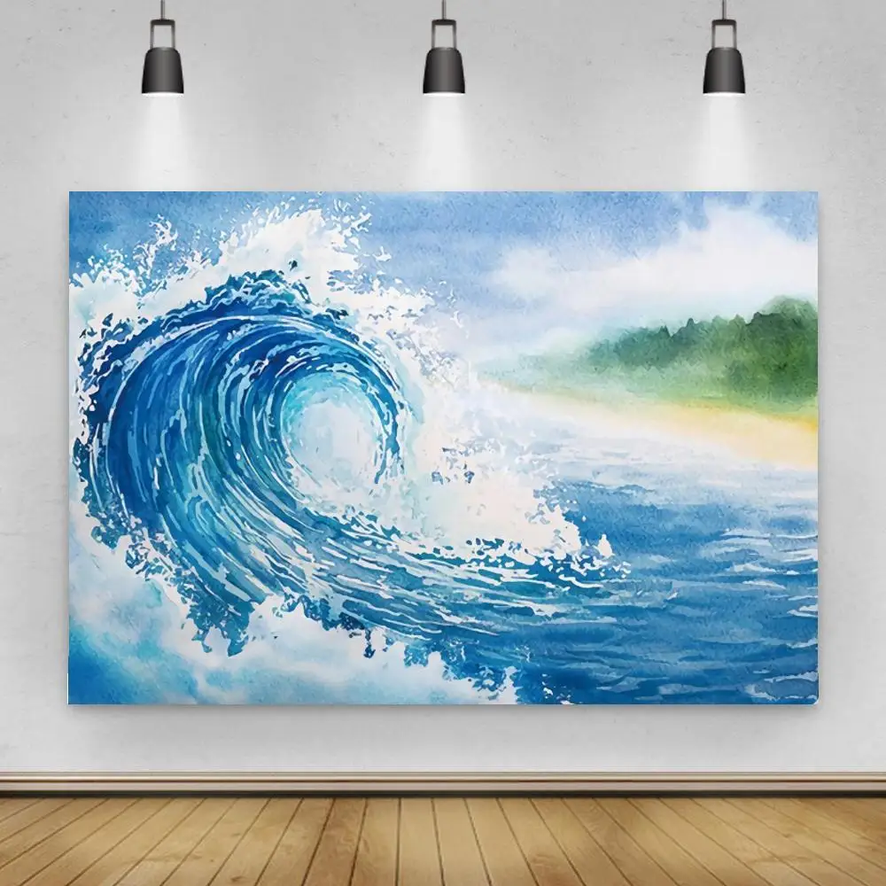 Surfing Scenic Stormy Waves Blue Sea Photo Backgrounds Oil Painting Drawing Decoration Home Backdrops For Photography
Surfing Scenic Stormy Waves Blue Sea Photo Backgrounds Oil Painting Drawing Decoration Home Backdrops For Photography