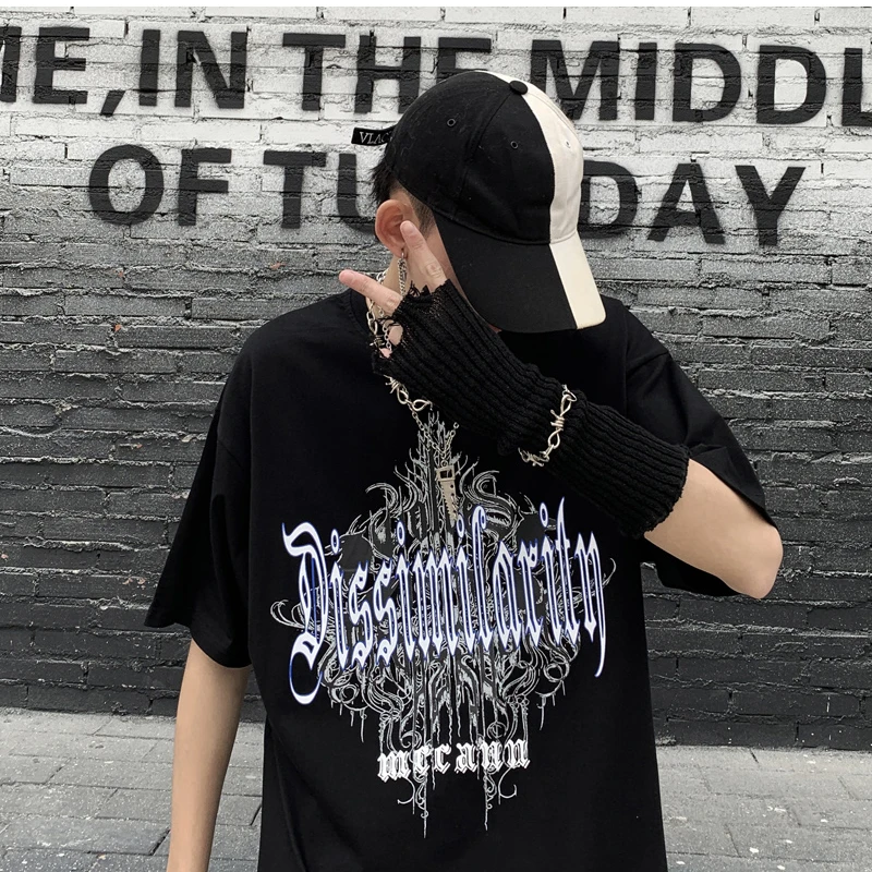 Goth Korean Style Short Sleeve Aesthetic Women T-Shirts Punk Harajuku Clothes Y2K Dropshipping Black Kawaii Graphic Print Tops
Goth Korean Style Short Sleeve Aesthetic Women T-Shirts Punk Harajuku Clothes Y2K Dropshipping Black Kawaii Graphic Print Tops