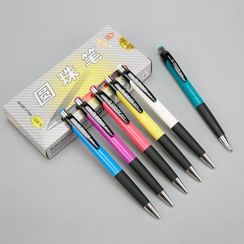 12 pcs/Lot Blue ink color ballpoint pen 0.7mm roller ball pens Classic office signature Stationery School supplies A6269
12 pcs/Lot Blue ink color ballpoint pen 0.7mm roller ball pens Classic office signature Stationery School supplies A6269