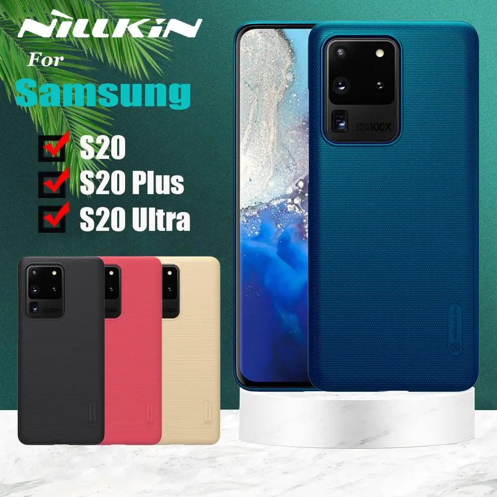Case for Samsung Galaxy S20 Ultra/Plus Case Nillkin Frosted Matte Hard PC Phone Back Cover Bag Cases for Samsung S20 Plus/Ultra
Case for Samsung Galaxy S20 Ultra/Plus Case Nillkin Frosted Matte Hard PC Phone Back Cover Bag Cases for Samsung S20 Plus/Ultra
