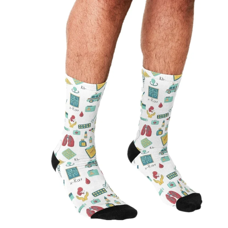 Socks Men harajuku Life Nursing Fabric - Red and Teal Printed Happy hip hop Men Socks Novelty Skateboard Crew Casual Crazy Socks
Socks Men harajuku Life Nursing Fabric - Red and Teal Printed Happy hip hop Men Socks Novelty Skateboard Crew Casual Crazy Socks
