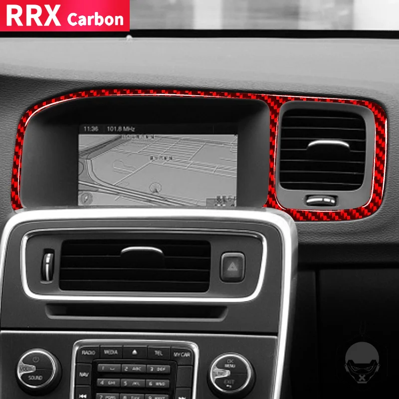 Для Volvo V60 2010-2017 S60 2010-2018 интерьерная рамка навигации из углеродного волокна крышка выпускного отверстия отделка стикер автомобильные аксесс...
Для Volvo V60 2010-2017 S60 2010-2018 интерьерная рамка навигации из углеродного волокна крышка выпускного отверстия отделка стикер автомобильные аксесс...