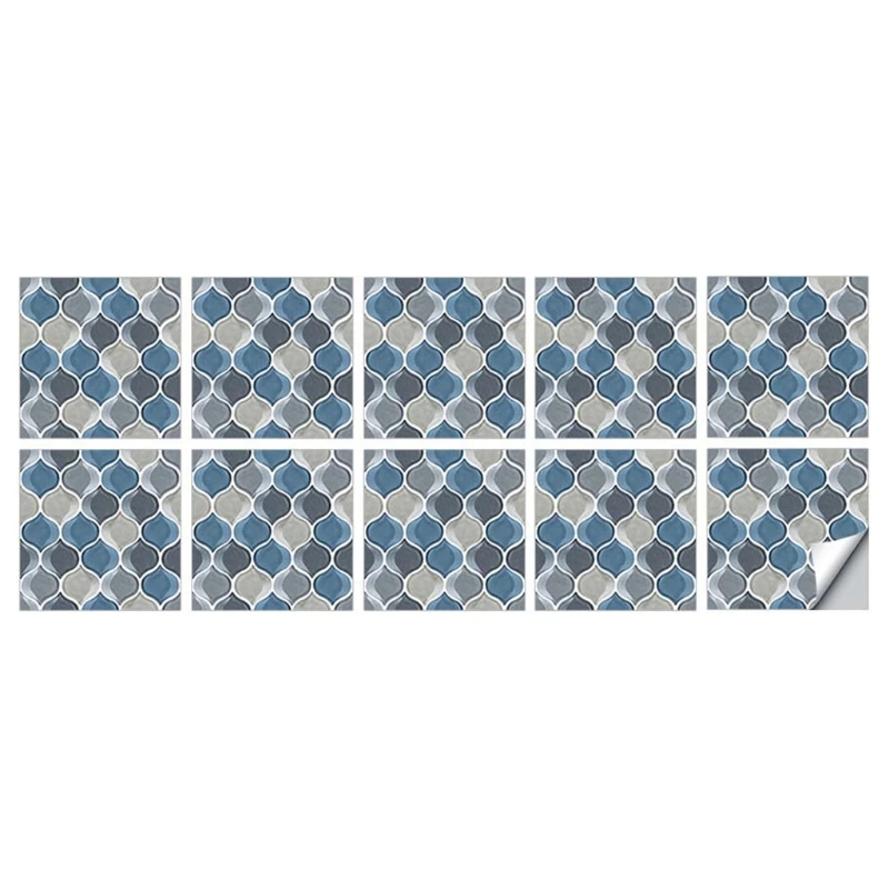 10pcs Self Adhesive Tile Stickers DIY Backsplash Floor Wall Sticker Home Decor H3CC
10pcs Self Adhesive Tile Stickers DIY Backsplash Floor Wall Sticker Home Decor H3CC