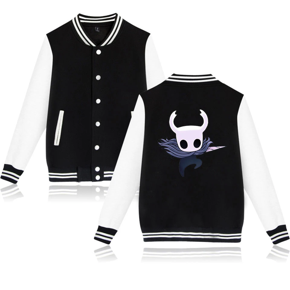 Hot Sale Hollow Knight Fashion Printed Baseball Jackets Women/Men's Long Sleeve Jackets Casual Trendy Streetwear Clothes tops
Hot Sale Hollow Knight Fashion Printed Baseball Jackets Women/Men's Long Sleeve Jackets Casual Trendy Streetwear Clothes tops