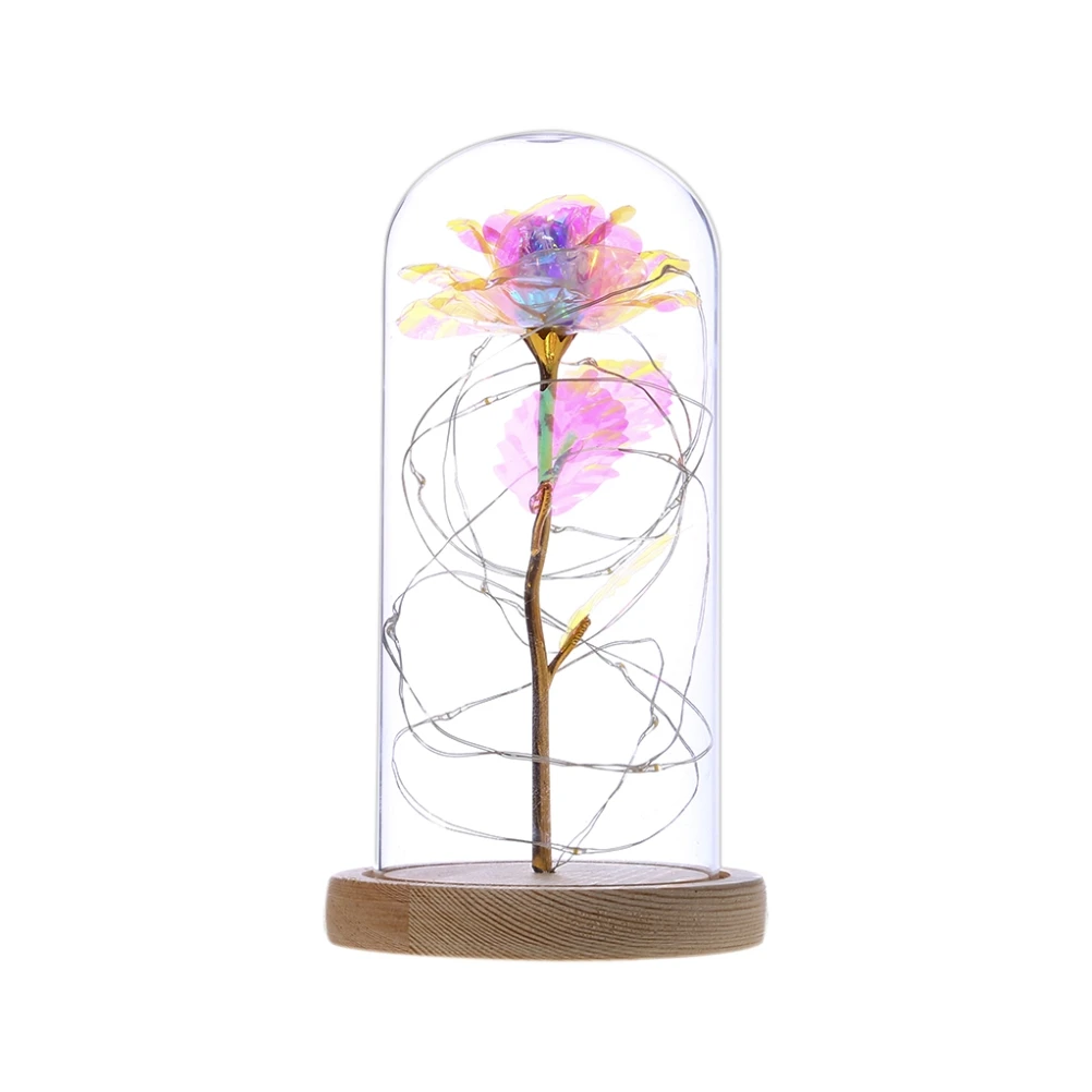 2020 LED Enchanted Galaxy Rose Eternal 24K Gold Foil Flower With Fairy String Lights In Dome For Christmas Valentine's Day Gift
2020 LED Enchanted Galaxy Rose Eternal 24K Gold Foil Flower With Fairy String Lights In Dome For Christmas Valentine's Day Gift