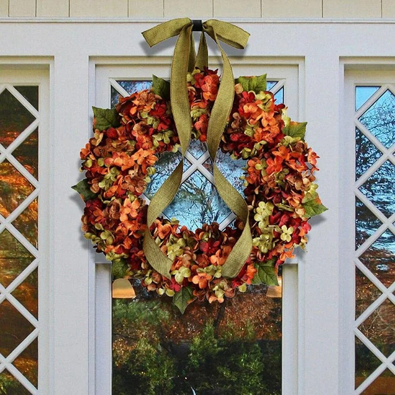 Fall Wreath Hydrangea Bowknot Decoration Flower Garland Wreath Thanksgiving Front Door Home Decor Party Supplies
Fall Wreath Hydrangea Bowknot Decoration Flower Garland Wreath Thanksgiving Front Door Home Decor Party Supplies