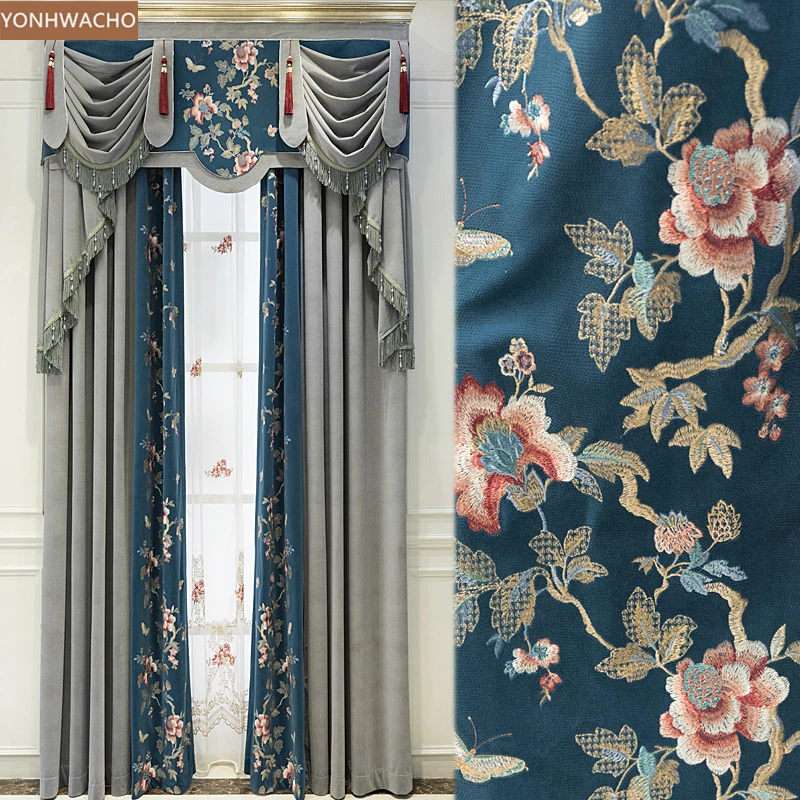 Custom curtain Water Wave valance Retro American Flannel Gray Blue velvet cloth blackout curtain valance tulle panel C539
Custom curtain Water Wave valance Retro American Flannel Gray Blue velvet cloth blackout curtain valance tulle panel C539