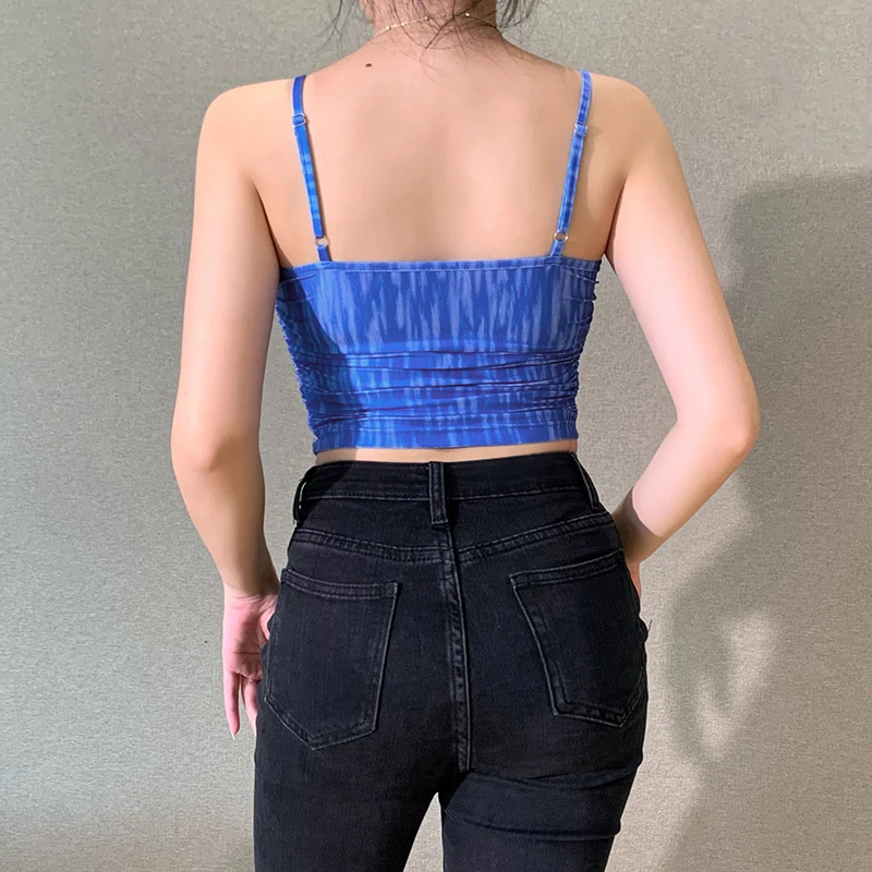 European and American fashion women's 2021 summer new sexy slim slimming printed suspender top new ladies clothes
European and American fashion women's 2021 summer new sexy slim slimming printed suspender top new ladies clothes