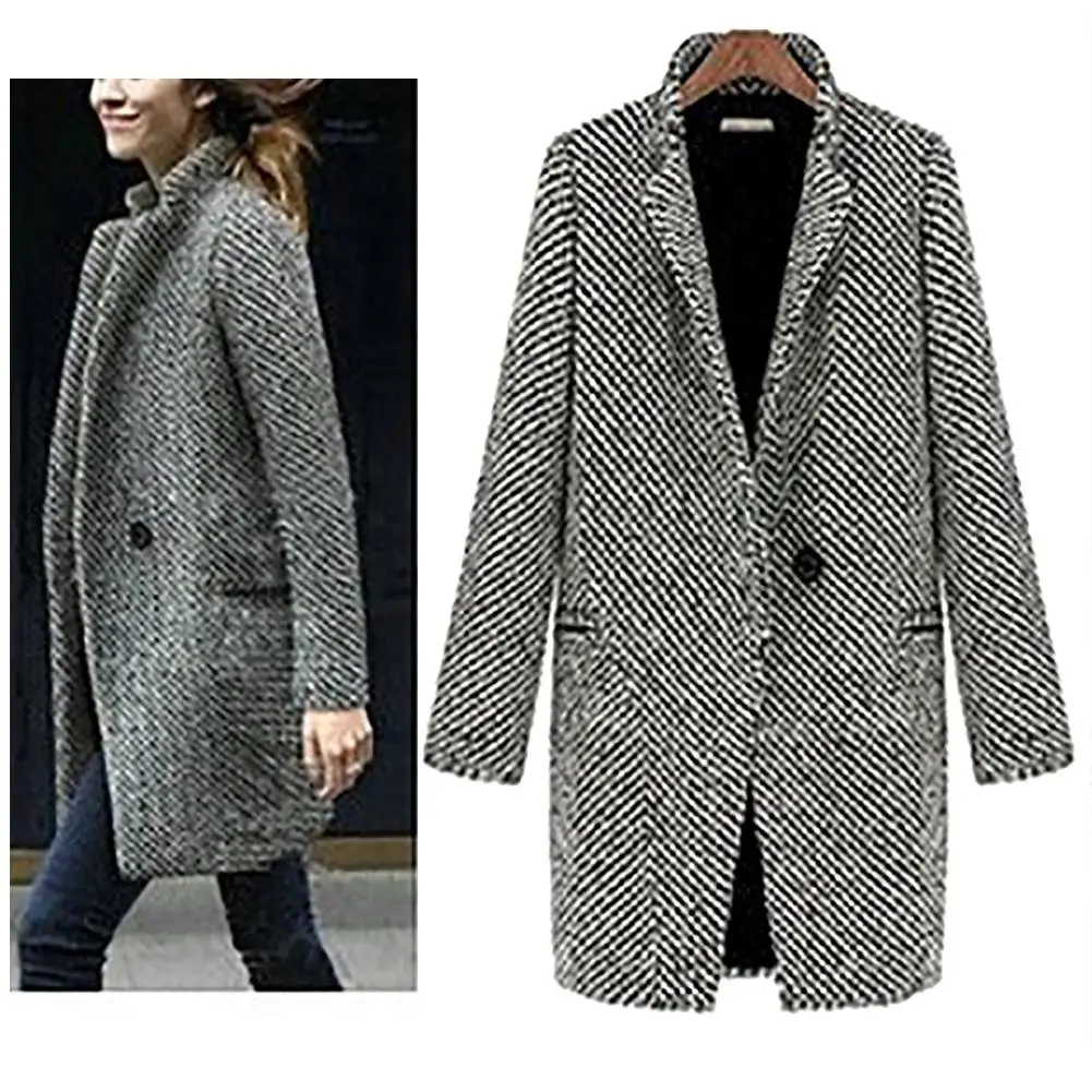 HOT!!!! Autumn Winter Women Solid Color Slim Fits Cardigan Warm Thicken Woolen Midi Coat warm woolen coat women long coat winter
HOT!!!! Autumn Winter Women Solid Color Slim Fits Cardigan Warm Thicken Woolen Midi Coat warm woolen coat women long coat winter