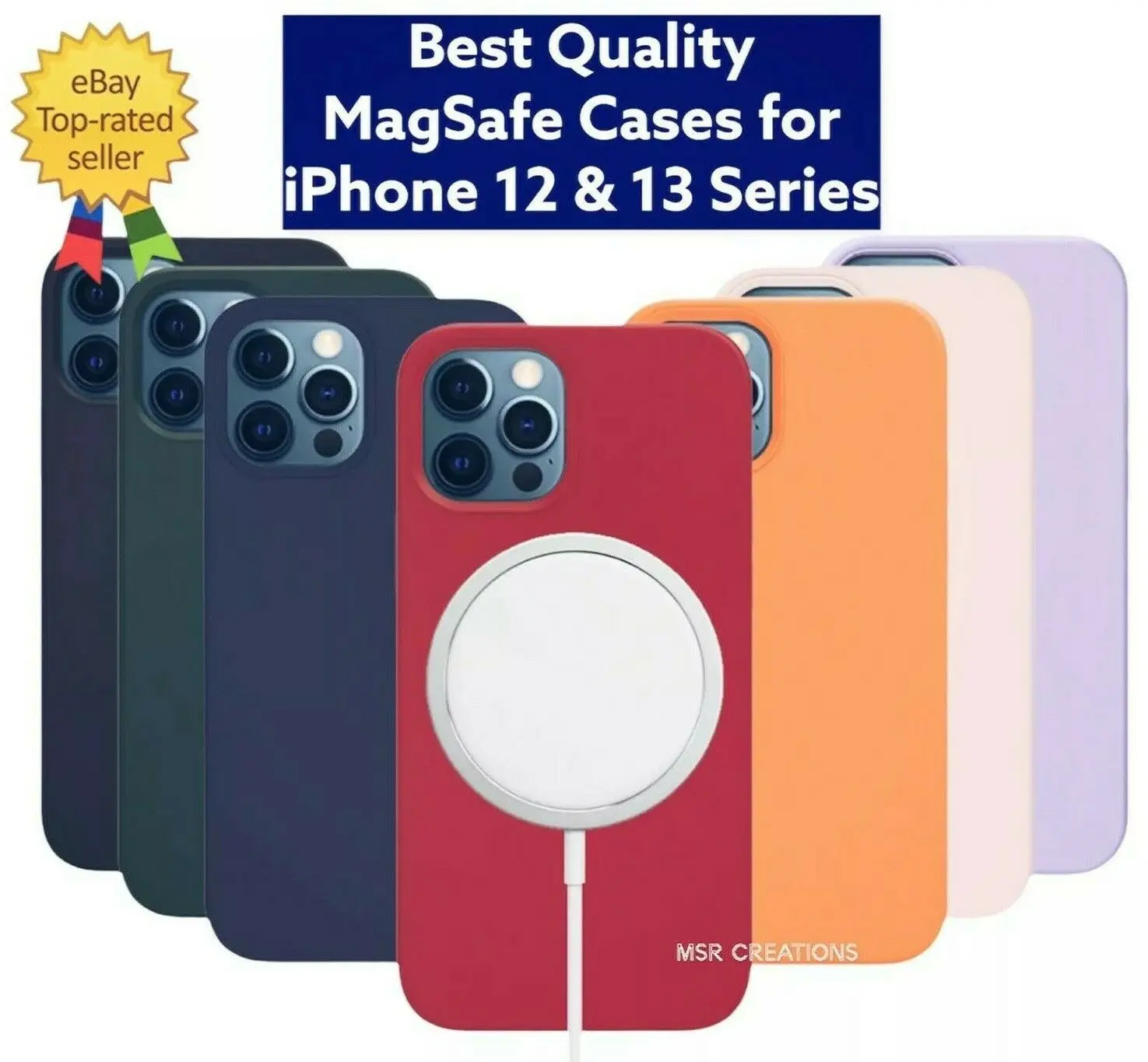 iPhone 13 12 |Pro |Max |Mini Liquid Silicone Magsafe Magnetic Case Hard Cover
iPhone 13 12 |Pro |Max |Mini Liquid Silicone Magsafe Magnetic Case Hard Cover