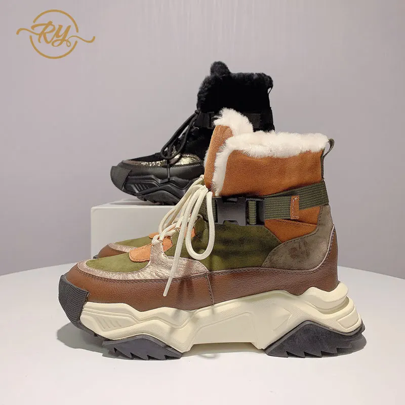 RY-RELAA European women's shoes Genuine Leather shoes for women sneakers vans 2021 Autumn and winter new platform sneakers tide
RY-RELAA European women's shoes Genuine Leather shoes for women sneakers vans 2021 Autumn and winter new platform sneakers tide