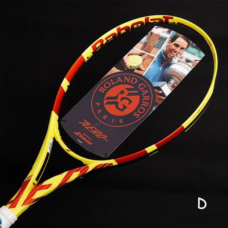 Head Tennis Racket Professional Carbon Composite Padel Rackets Shock Absorption Handle With String Bag Men Women Beginners -40