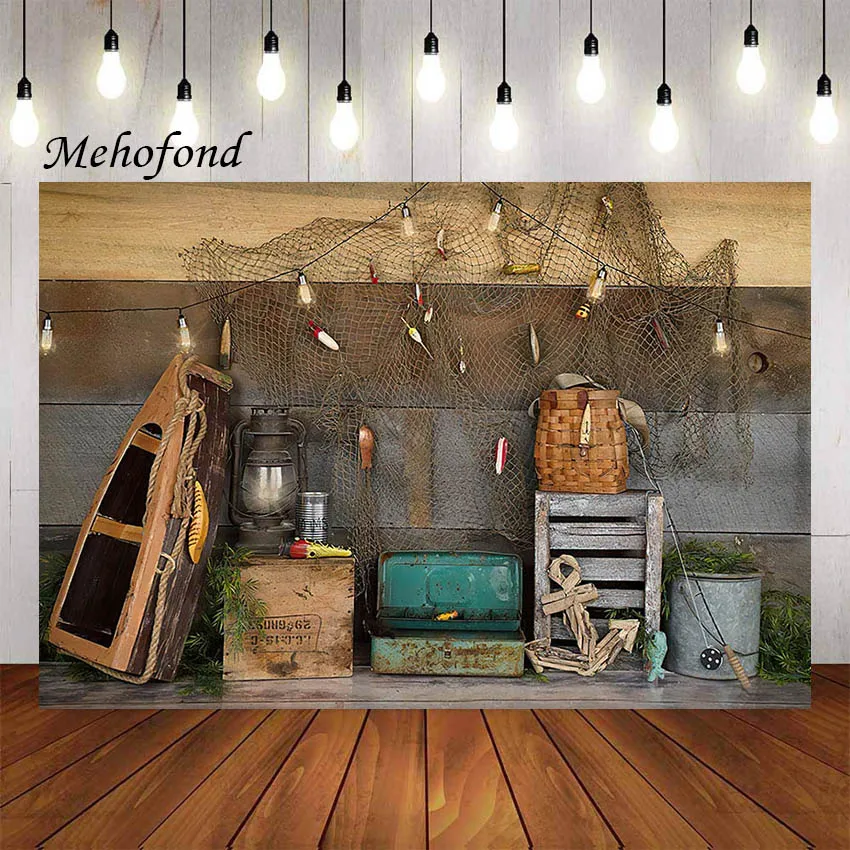 Mehofond Photography Background Vintage Wooden Wall Boat Fishing Net Baby Shower Birthday Party Portrait Backdrop Photo Studio
Mehofond Photography Background Vintage Wooden Wall Boat Fishing Net Baby Shower Birthday Party Portrait Backdrop Photo Studio