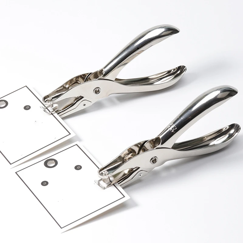 Punch Manual 3mm Punch Pliers 2 Pieces 1 Hole Punch Punch Hand-Held Paper Punch Silver
Punch Manual 3mm Punch Pliers 2 Pieces 1 Hole Punch Punch Hand-Held Paper Punch Silver