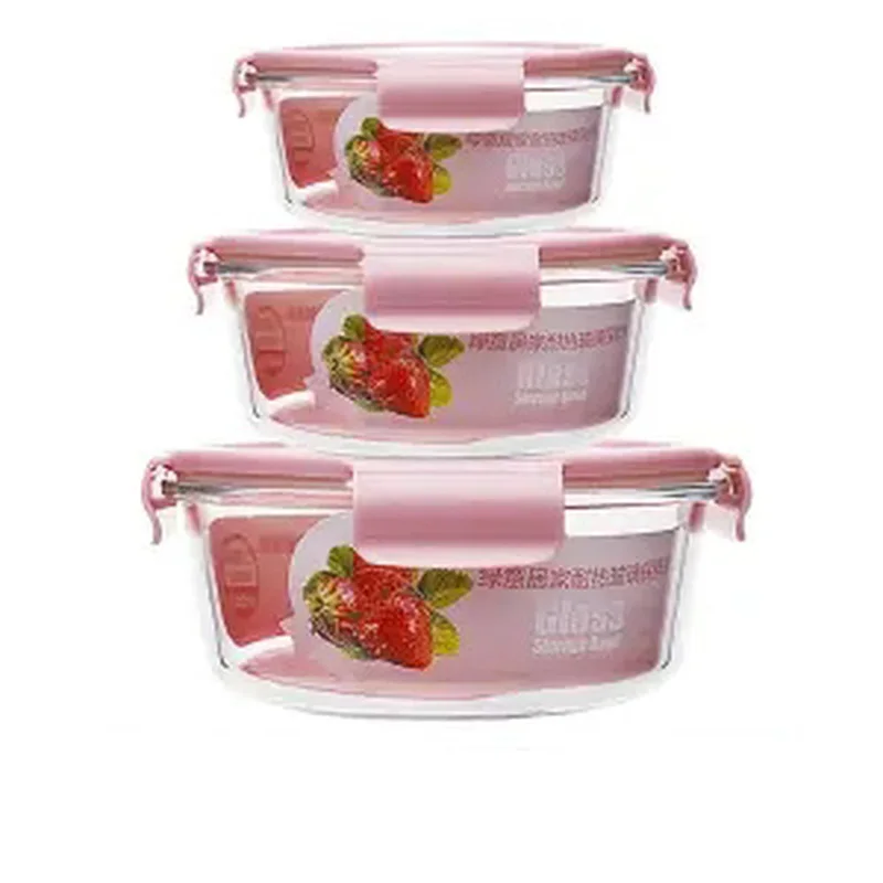 Glass Lunch Box Microwave Oven Special Bowl Separation Fresh-keeping Box Sealed Leak-proof Storage Box Office Worker with Lunch
Glass Lunch Box Microwave Oven Special Bowl Separation Fresh-keeping Box Sealed Leak-proof Storage Box Office Worker with Lunch