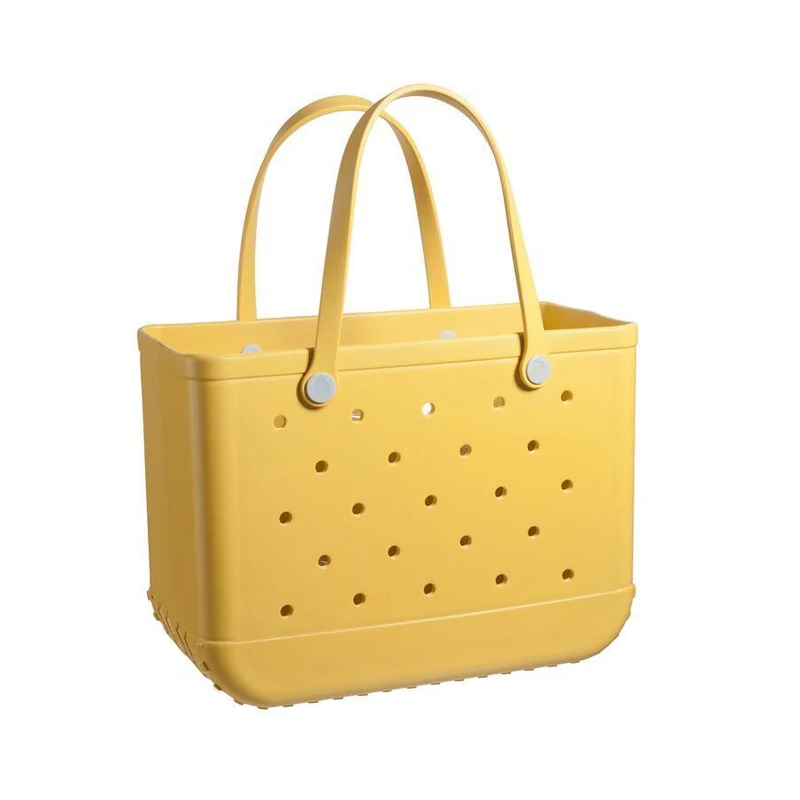 Dropshipping 2021 Women EVA Basket Big Capacity Beach Use Tote Bags Vacation Handbags Fashion Solid Color Female Summer Handbags
Dropshipping 2021 Women EVA Basket Big Capacity Beach Use Tote Bags Vacation Handbags Fashion Solid Color Female Summer Handbags