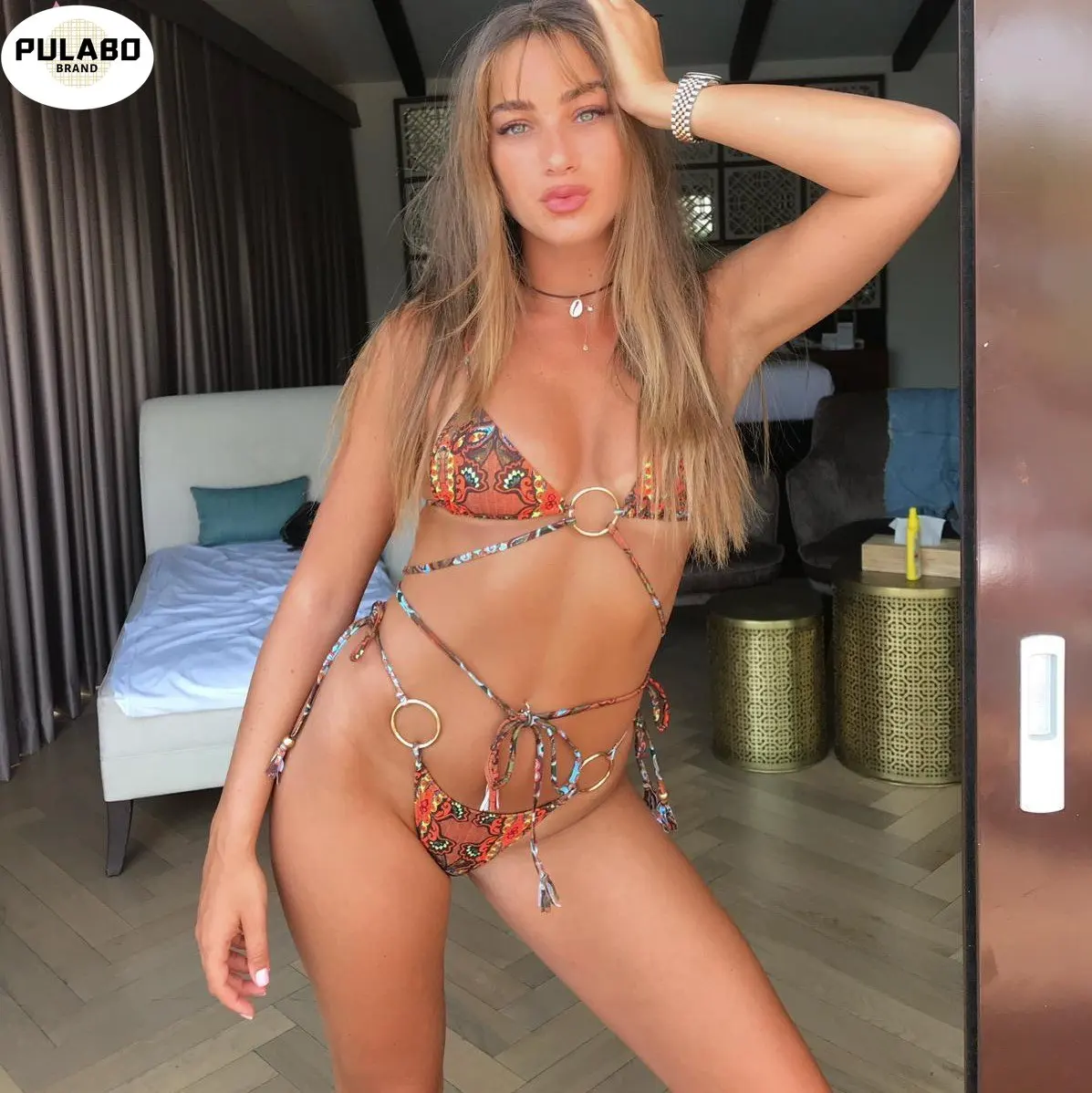 Sexy Bow Bandeau Bikini 2021 Print Leopard Swimsuit Bandage Bathing Suit Women Swimwear Biquini High Cut Bikini Set Thong
Sexy Bow Bandeau Bikini 2021 Print Leopard Swimsuit Bandage Bathing Suit Women Swimwear Biquini High Cut Bikini Set Thong