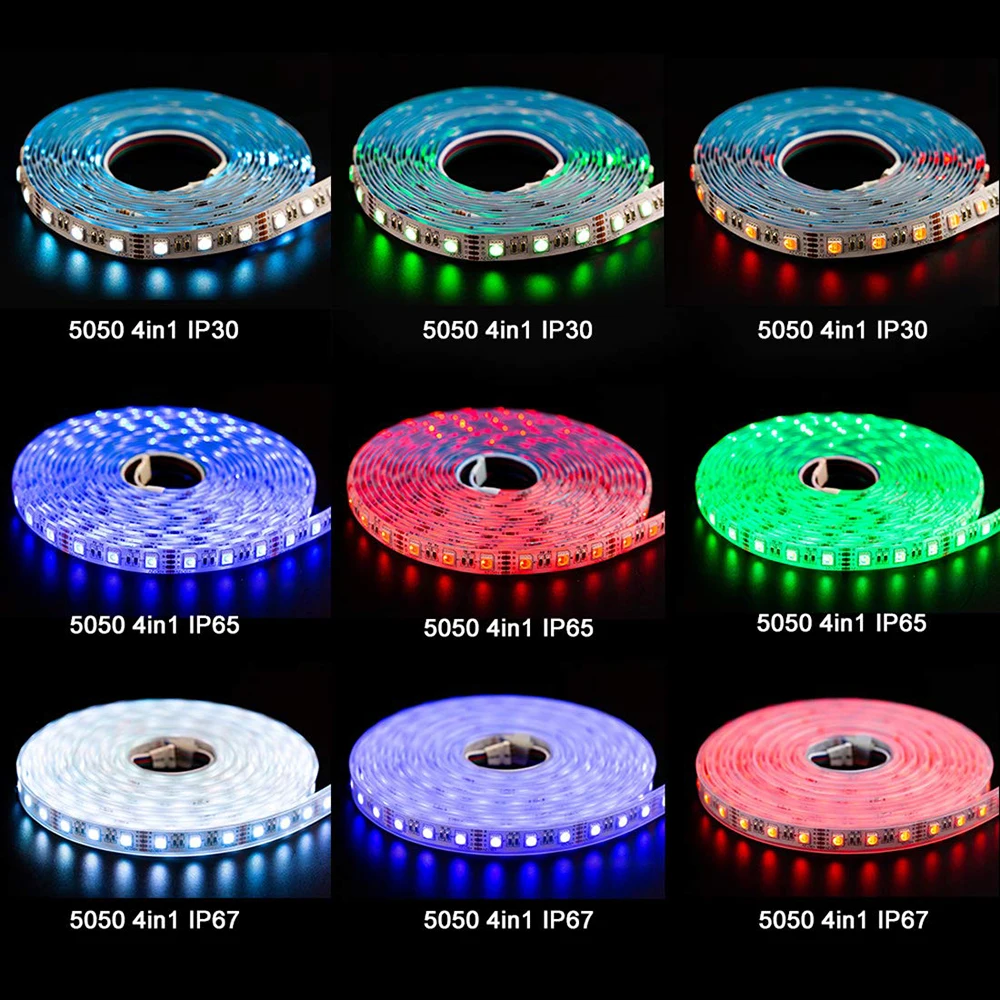5M 300/480 LEDs DC 12V SMD 5050 RGBW RGBWW LED Strip Light Non-Waterproof/Waterproof Flexible lamp For Home Indoor Xmas Decor
5M 300/480 LEDs DC 12V SMD 5050 RGBW RGBWW LED Strip Light Non-Waterproof/Waterproof Flexible lamp For Home Indoor Xmas Decor