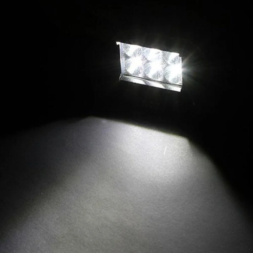2Pcs 18W LED Work Light Bar Flood Beam 60 Degree Waterproof for Off-road Car ATV SUV Jeep Boat
2Pcs 18W LED Work Light Bar Flood Beam 60 Degree Waterproof for Off-road Car ATV SUV Jeep Boat