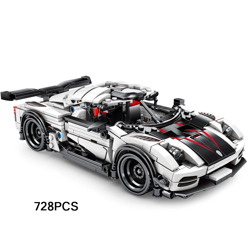 Technical Fast Speed Champion Building Block Pull Back Vehicle Koenigsegg Agera Super Sport Car Toys Collection For Boys Gifts
Technical Fast Speed Champion Building Block Pull Back Vehicle Koenigsegg Agera Super Sport Car Toys Collection For Boys Gifts