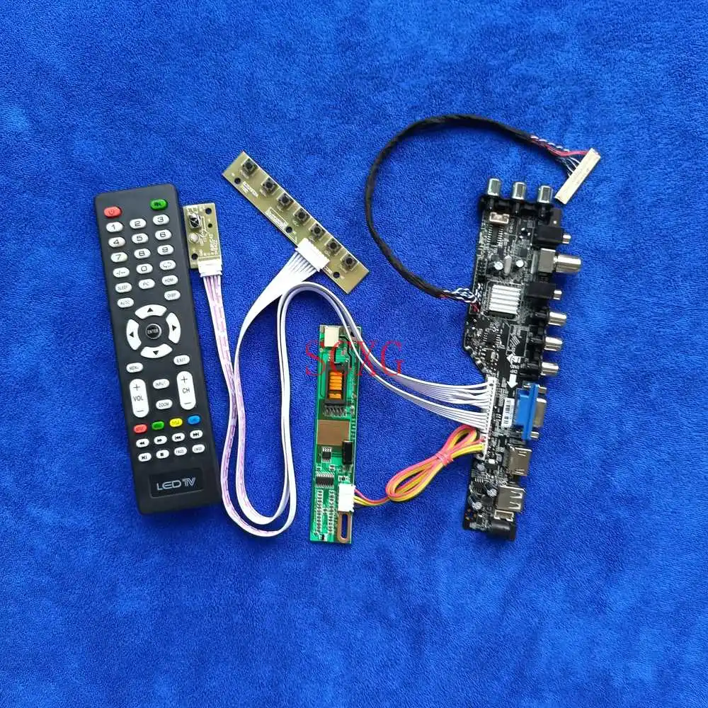 1280*800 LVDS 30-контактный, совместимому с HDMI VGA USB 1 с холодным катодом (CCFL) ЖК-дисплей экран управляющая плата подходит LQ154K1LB5D/LQ154K1LBXX DIY KIT DVB цифрово...
1280*800 LVDS 30-контактный, совместимому с HDMI VGA USB 1 с холодным катодом (CCFL) ЖК-дисплей экран управляющая плата подходит LQ154K1LB5D/LQ154K1LBXX DIY KIT DVB цифрово...