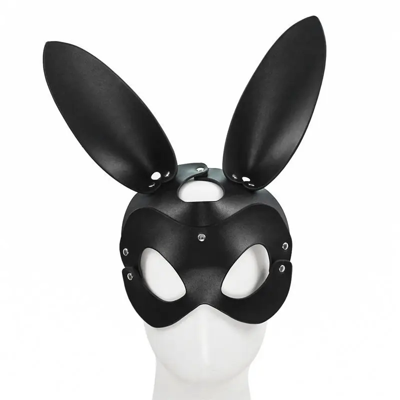 Women Metal Rivets Rabbit Mask With Adjustable Buckle Strap Carnival Halloween Costume Half Face Mask Cosplay Ball Party Masks
Women Metal Rivets Rabbit Mask With Adjustable Buckle Strap Carnival Halloween Costume Half Face Mask Cosplay Ball Party Masks